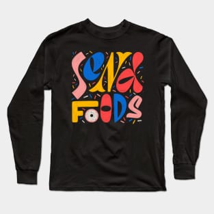 Foods Long Sleeve T-Shirt